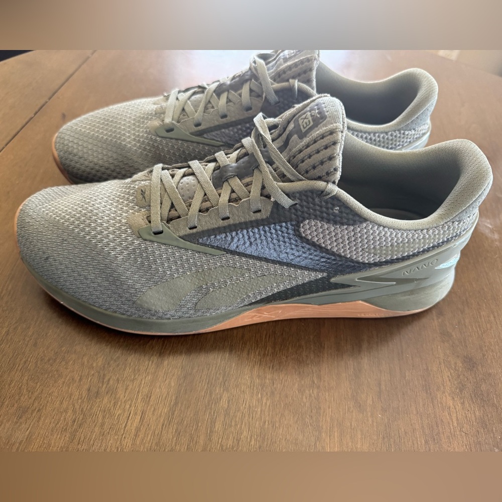 Men’s Reebok Nano X3 Size14 Army Green - Picture 6 of 7